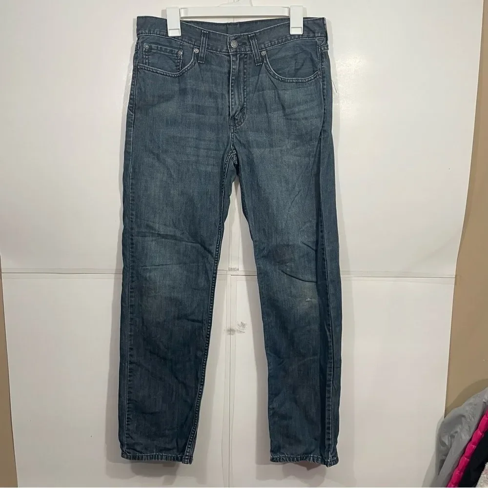 Levi's 514 32x32 Medium Wash Straight Fit Jeans - Picture 2 of 6